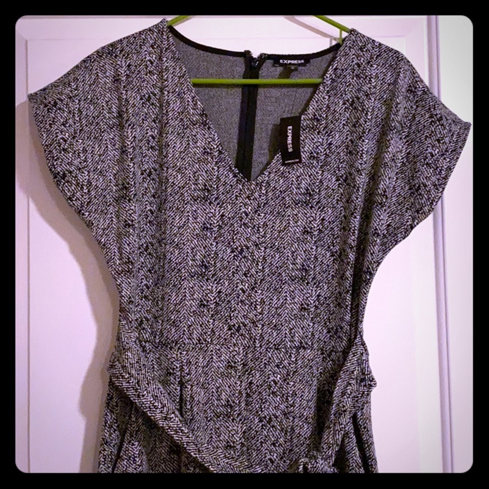 NWT Express Houndstooth Jumpsuit